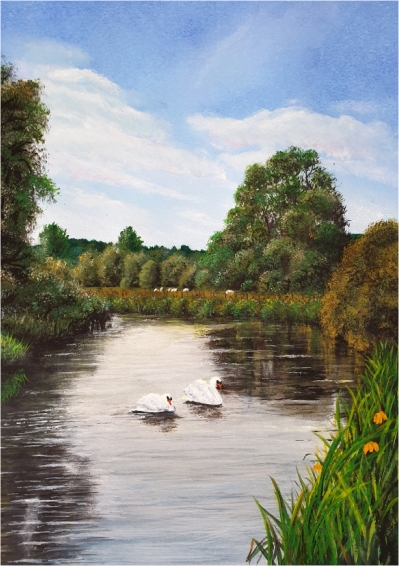 Flow - A6 Greeting Card Flow - A6 Greeting Card